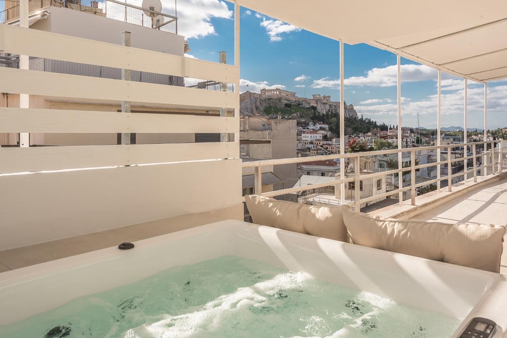 Syntagma Spa With Acropolis View Athènes Extérieur photo